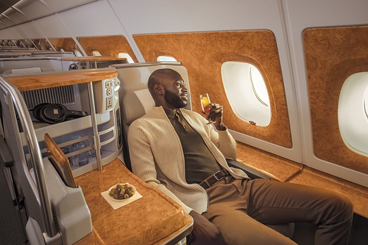 First class interior